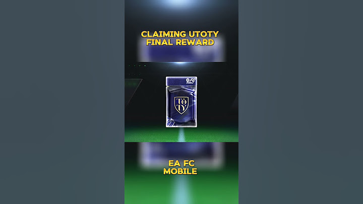 *CLAIMING* FINAL UTOTY REWARD IN EA FC MOBILE🥳🥳 #eafc24 #eafcmobile