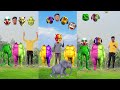 fat dog two Fatyy Alien vs me head matching game vfx viral video #shortsviral