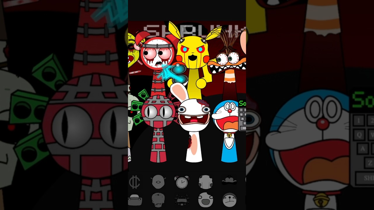 Incredibox Sprunki SWAPPED BONUS 11 BUT All Characters Together 