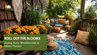 Roll Out the Blooms: Styling Rusty Wheelbarrows as Mobile Planters screenshot 1