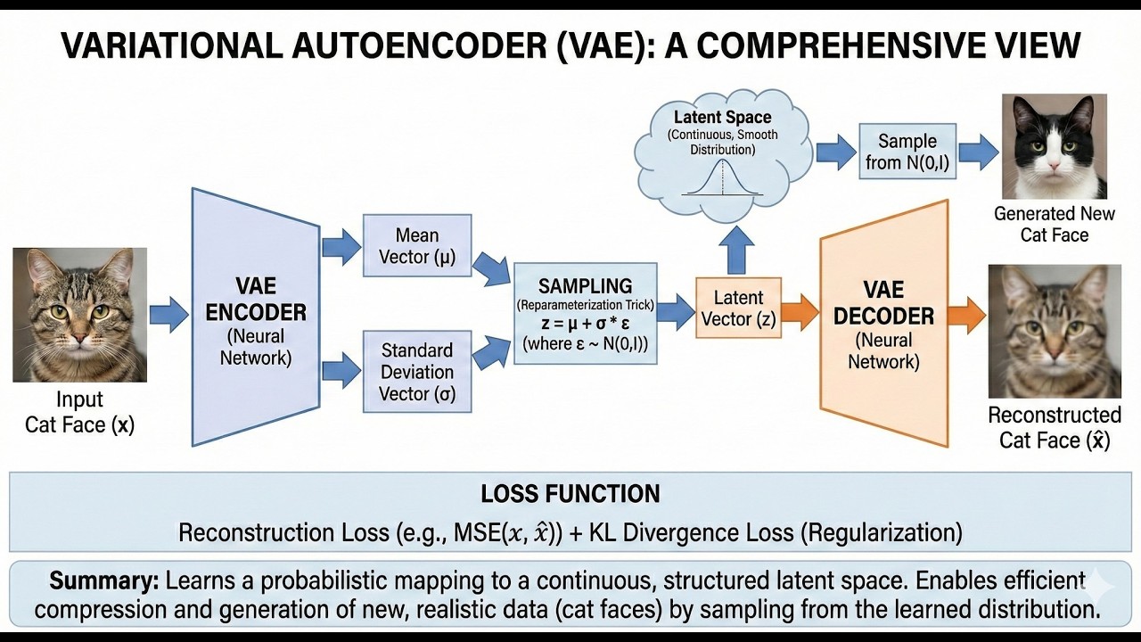 Autoencoder and Variational Autoencoder | Lecture 5 | Generative AI ...