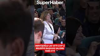 Müsavat Dervişoğlu, Chpyi Eleştirmeyi Denedi, Eskişehir Belediye Başkanı Salonu Terk Etti.
