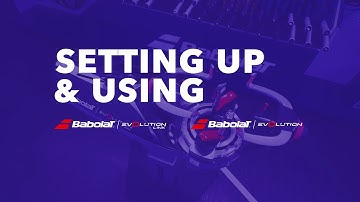 Stringing Machine: how to set up and use? | Babolat