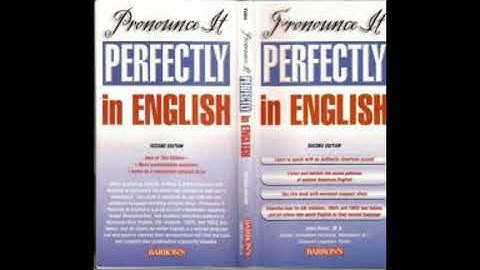 Pronounce it Perfectly in English | Audio Book Part 1 of 4 | Read this book from iamebook.com