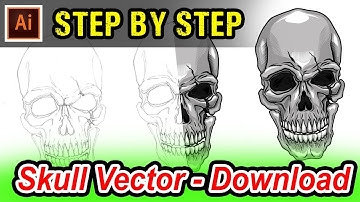 Vector skull tutorial