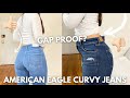 American eagle curvy vs regular jeans