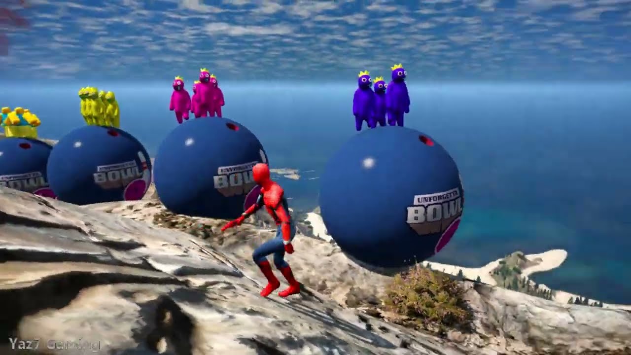GTA 5 Epic Ragdolls | Spider-Man Jumps/Fails ep.62 - YouTube