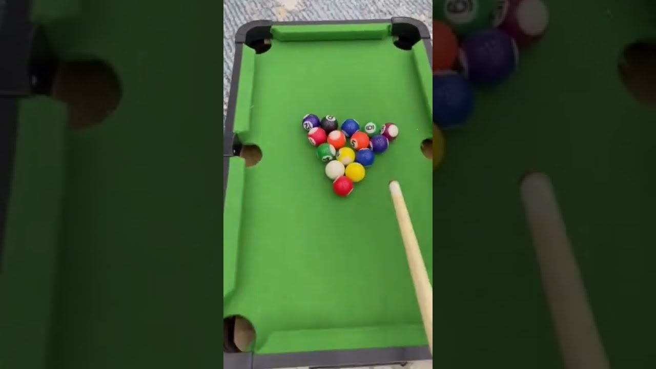 Short Mini Billiard Game For Kids Like Subscribe