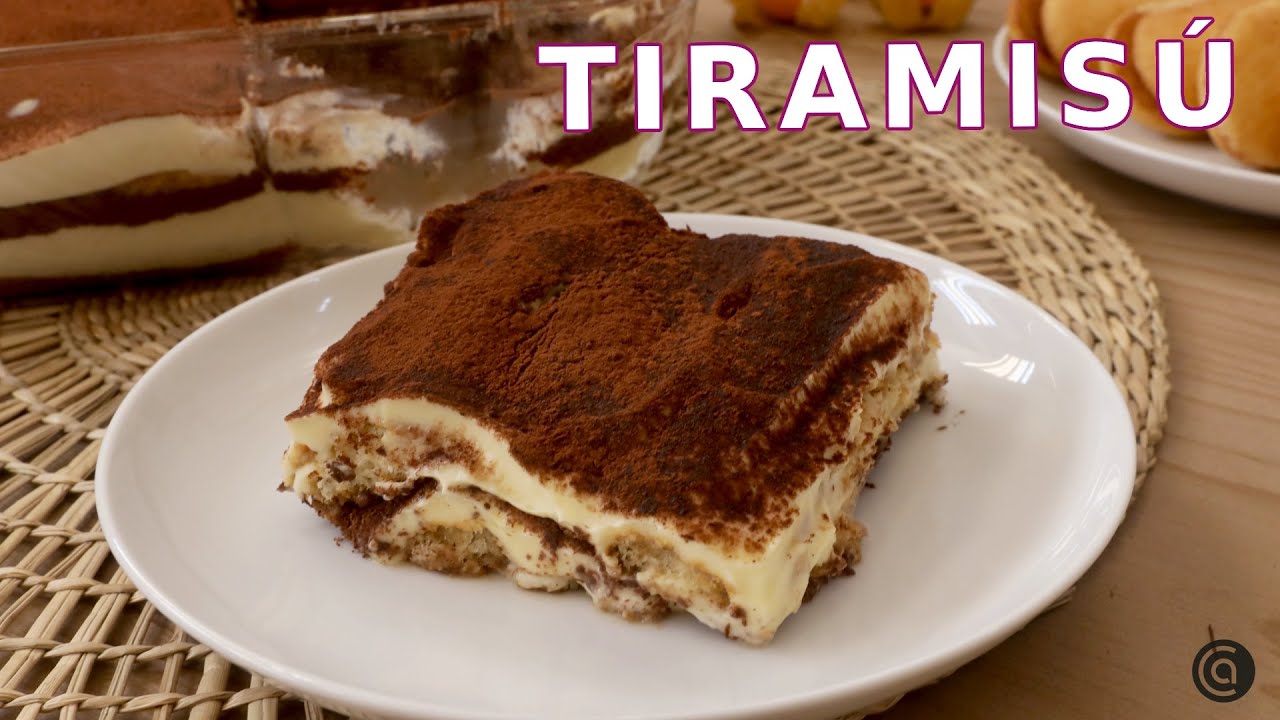 TIRAMISÚ ☕​ Receta auténtica italiana ?️​ Cocina Abierta - YouTube