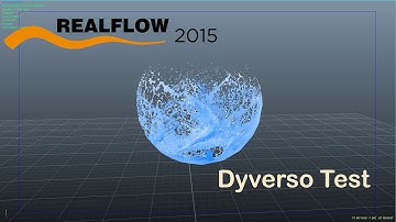 Realflow 2015 dyverso Liquid Flow Test