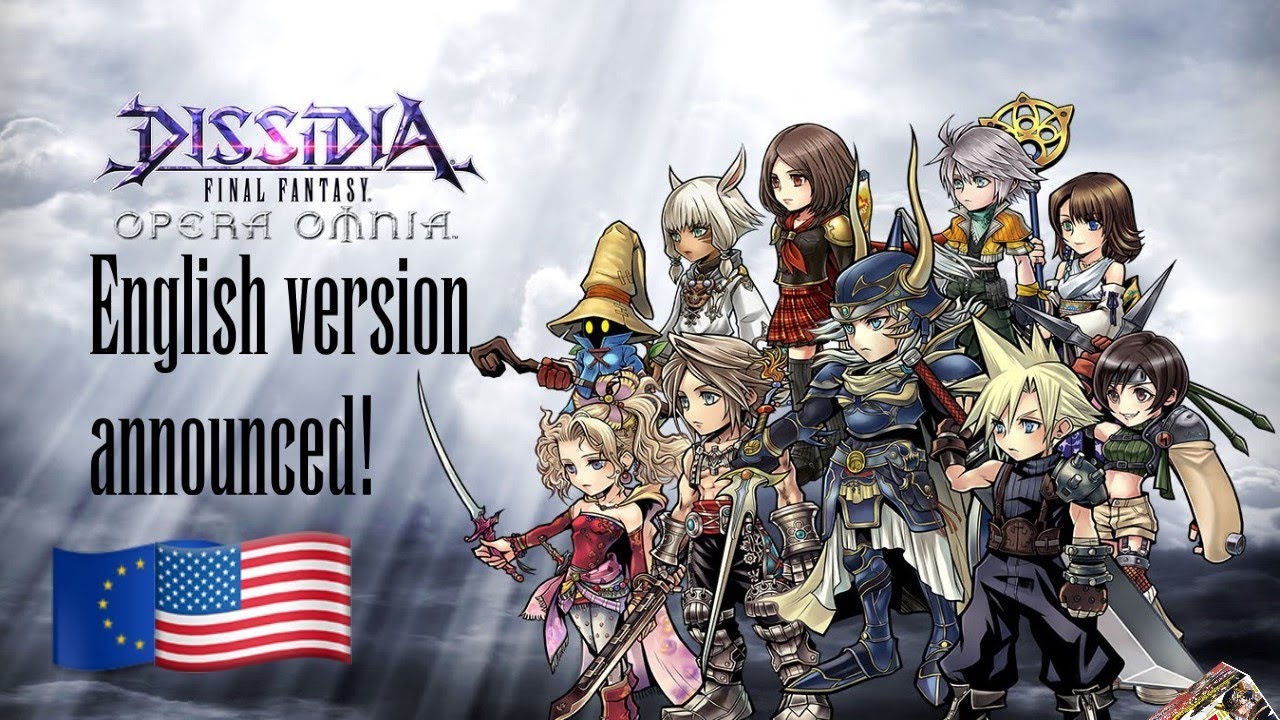 Dissidia Opera Omnia announced for English speaking countries! (iOs dissidia)