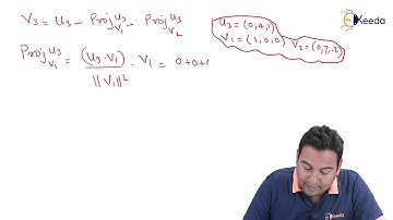 Gram Schmidt Method Problem 3 - Vector Spaces - Engineering Mathematics - 4