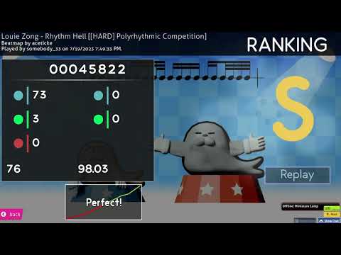 Rhythm Hell, mapped in osu!taiko
