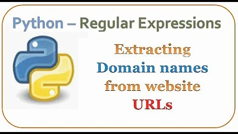 Python - Extract Domain Names From Urls