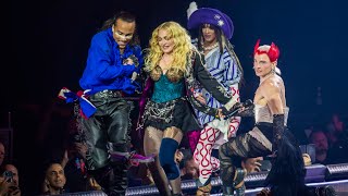 Madonna - Everybody, Into the Groove, Burning Up, Holiday (Celebration Tour Live at Lisbon) 4K