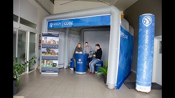 AXION | CUBE LITE - installation /INFLATABLE EVENT TENT FOR INDOOR & OUTDOOR