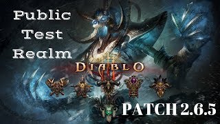 Diablo 3 PTR 2.6.5 Live new updates to season 17