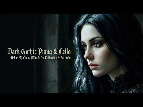 Dark Gothic Piano & Cello — Velvet Shadows | Music for Reflection & Solitude [No Ads]