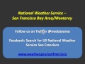 Storm System Forecast To Impact The San Francisco Bay Area Tuesday and Wednesday