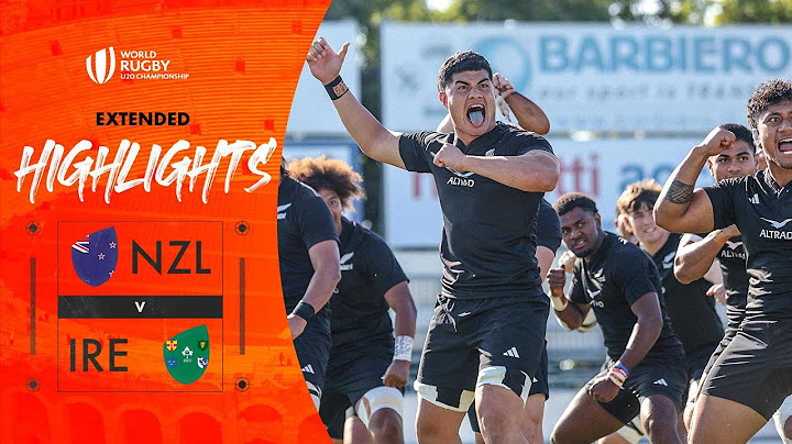 NZL put on a show 🔥 | New Zealand v Ireland | World Rugby U20 Championship | Extended Highlights