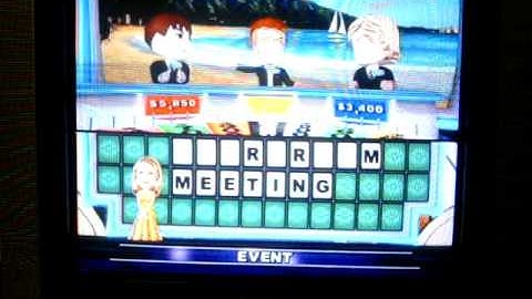 Wheel of Fortune Wii Run Game 9 Part 2