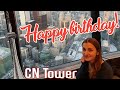 CN Tower / Ресторан на высоте 300 метров / Смотровая площадка Торонто