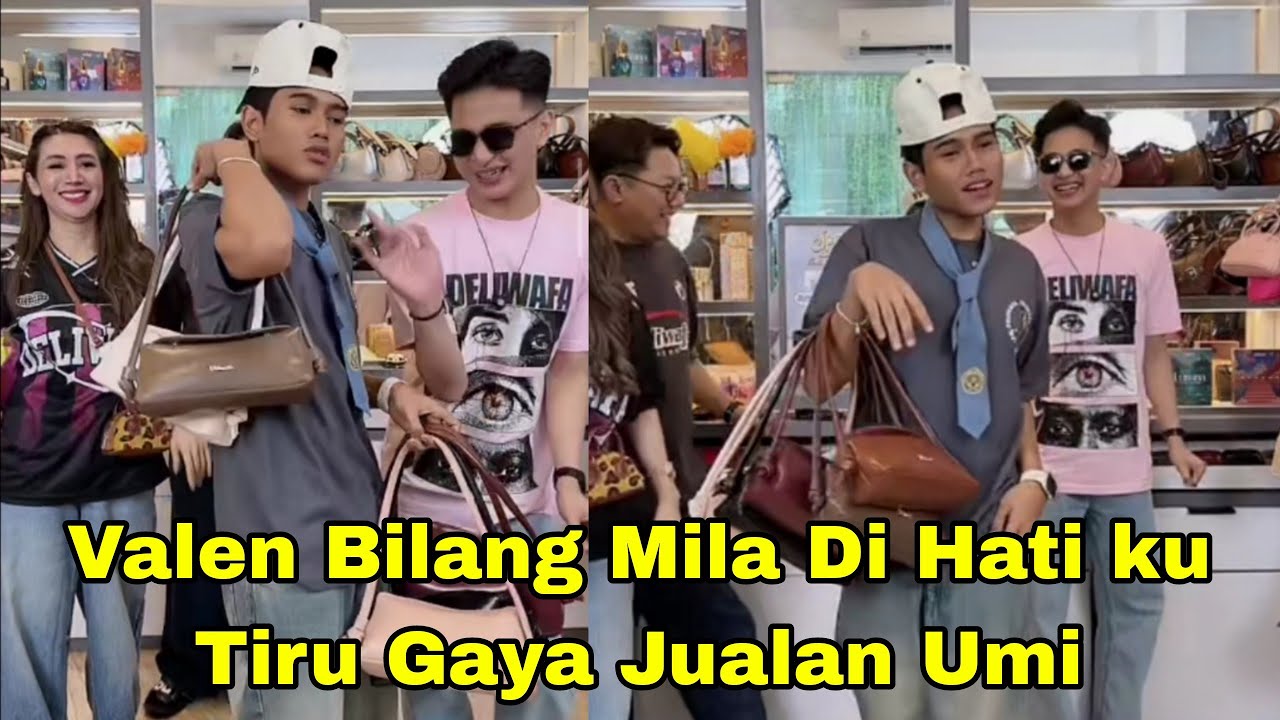 VALEN BILANG MILA DI HATI KU, VALEN UDAH KE BOGOR KEMARIN