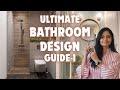 How to Design Bathroom Part-1🚿✨" #interiortips #bathroomdesign #homedecor #bathroomideas