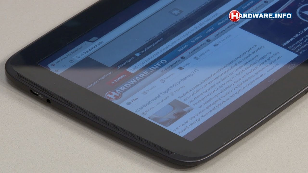 New Update Google Nexus 10 tablet review - Hardware.Info TV (Dutch)