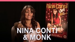 Nina Conti and Monk 'I want Paxman's job!'