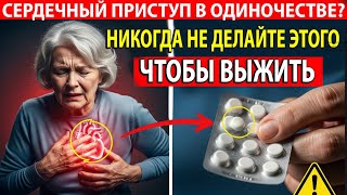 7 Шагов, Которые Спасут Жизнь (если у вас случился сердечный приступ и вы одни). Врачи не расскажут