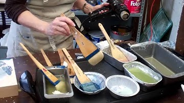 How to Paint with Encaustic Paints, Glazing, Part 2