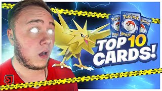 The Most Valuable Zapdos Cards in Pokemon TCG History