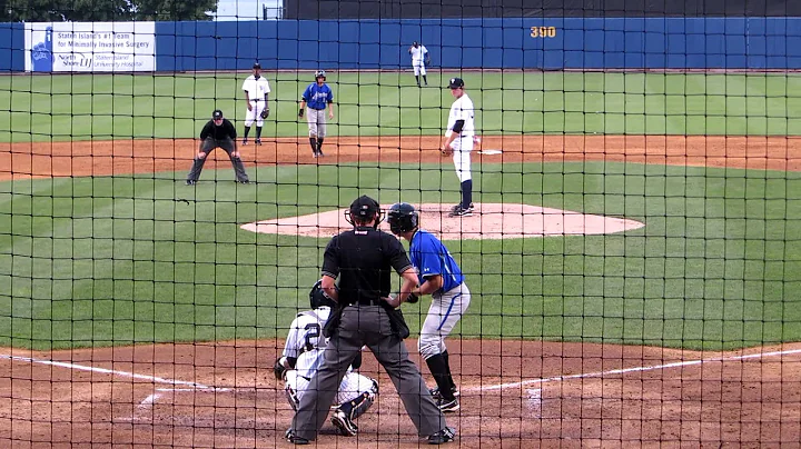 Anthony Caronia homers off of Derek Varnadore