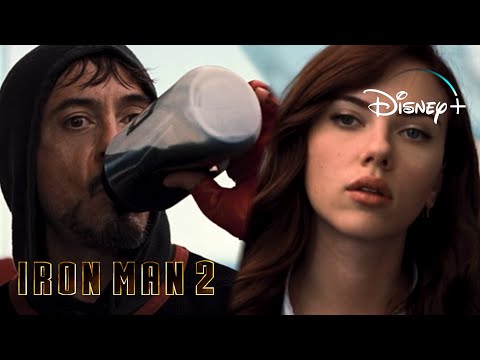 Iron-Man 2 | Tony Meets Natasha Romanoff - “I Want One” Scene | Disney+ [2010]
