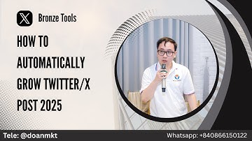 How to Automatically Grow Twitter/X Post 2025 | Twitter Bot