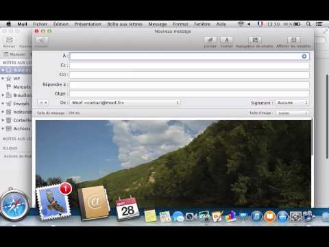 Moof : Comment envoyer une pièce jointe en 1 click avec Mac OS X