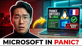 Microsoft Reacts to France Switching to Linux