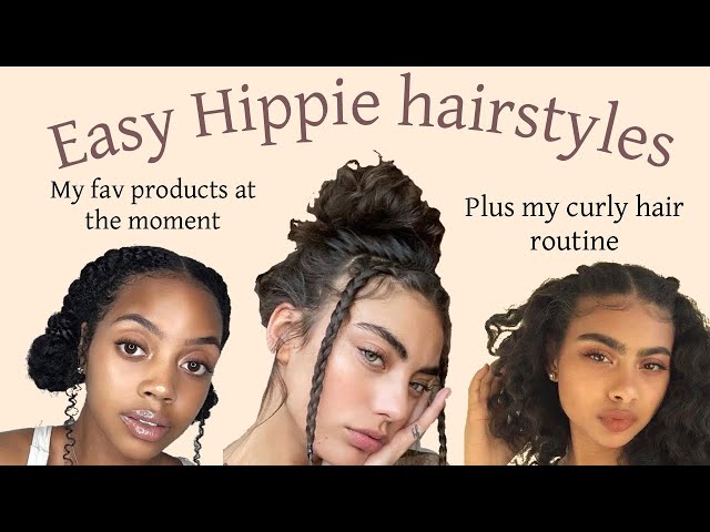 Quick & Easy Hippy/Bohemian Hairstyle - Babes In Hairland