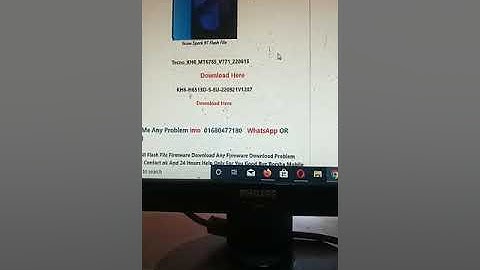 Tecno Camon 18 CH6N Flash File Update All Version
