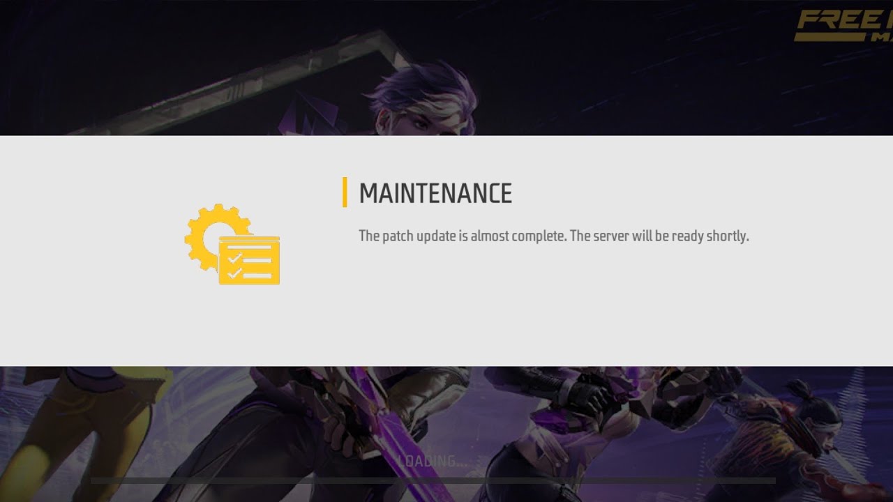 The Server Will Be Ready Soon Shortly || Freefire Game is not opening || Maintenance Problem