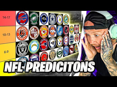 TIMTHETATMAN 2025/2026 NFL TIER LIST PREDICTION