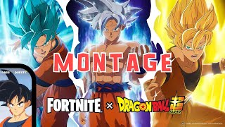 FORTNITE MONTAGE 1- GOKU (Dragonball super collab)