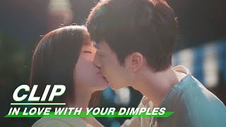 Clip: Lucky Tang's Kiss! | In Love With Your Dimples EP18 | 恋恋小酒窝 | iQiyi