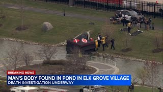 NEW DETAILS: Death investigation underway after body found in Elk Grove Village pond, police say