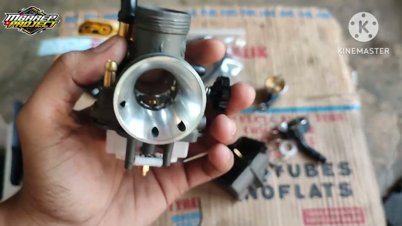 Pasang karbu PE 24 CPO di Honda beat kadbu