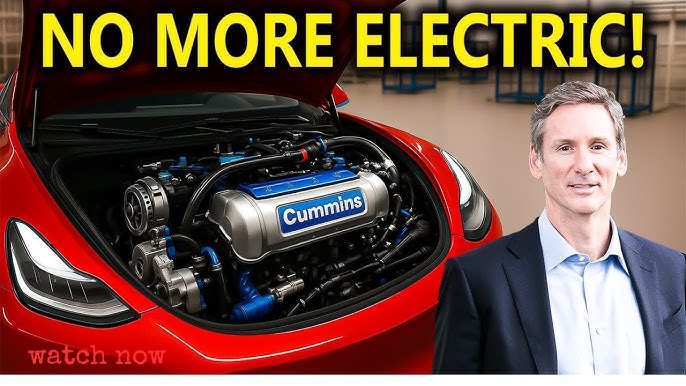 Cummins CEO Unveils Revolutionary Clean Engine That Could Disrupt the Entire EV Market! - YouTube