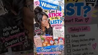 Can I ACTUALLY Stick to My Walmart List?! 🛒😂 | Bible Tea: Deuteronomy 10–11