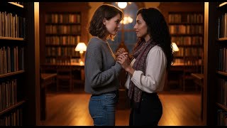 When the Library Fell Silent… My Heart Spoke Louder | Lesbian Love