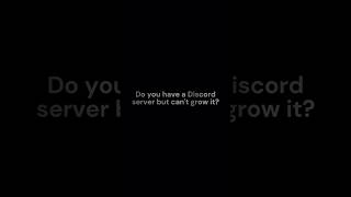 grow your discord server now and get members #discord